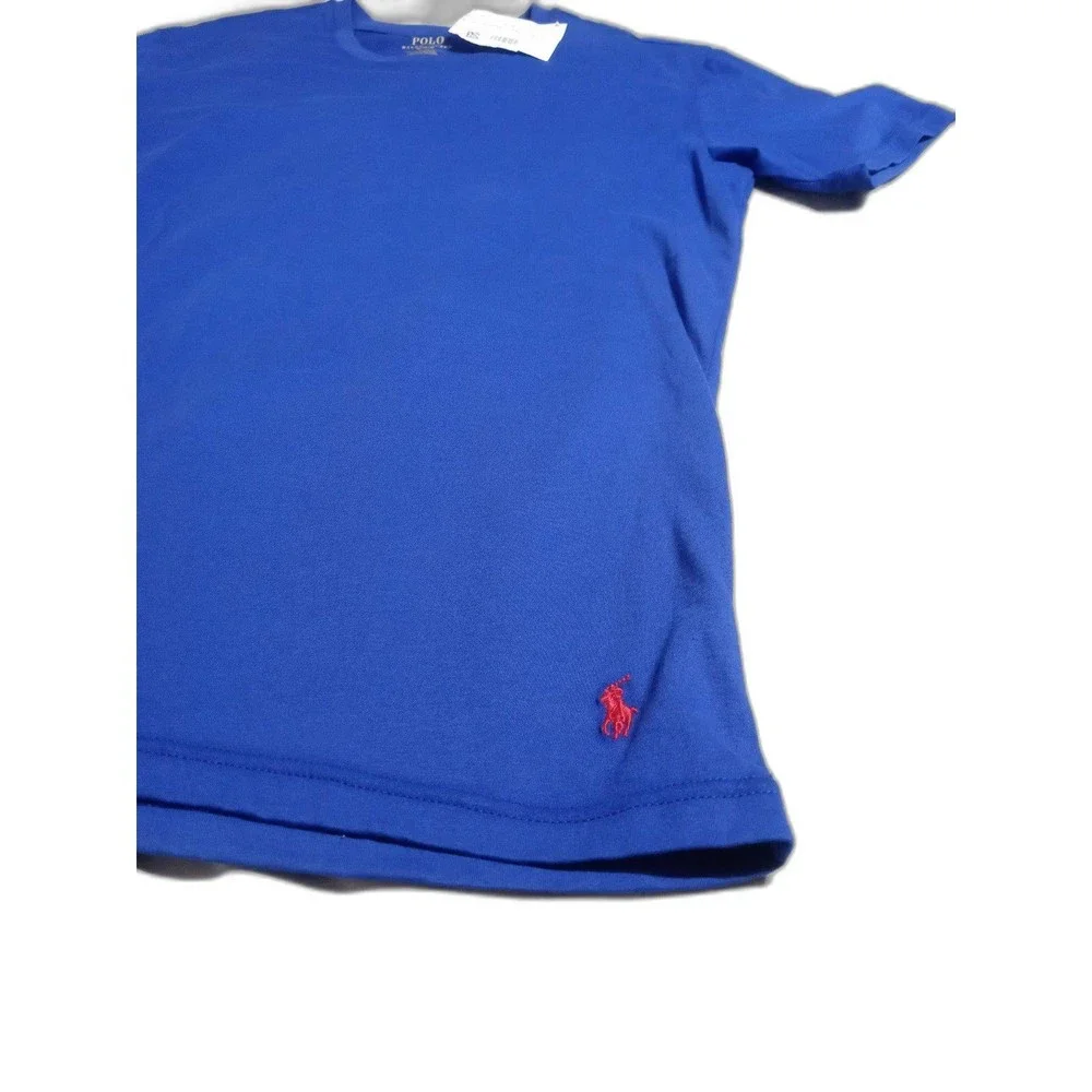 NWT Polo Ralph Lauren Boy's Royal Blue 100% cotton T-shirt Medium